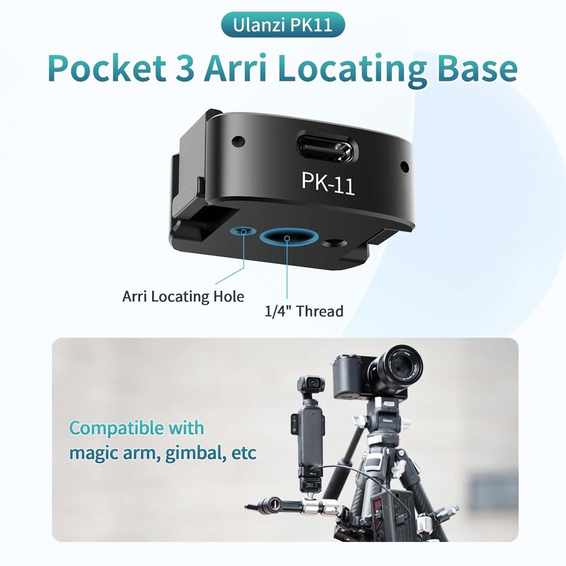 ULANZI Mini Vlog Tripod for DJI Pocket 3