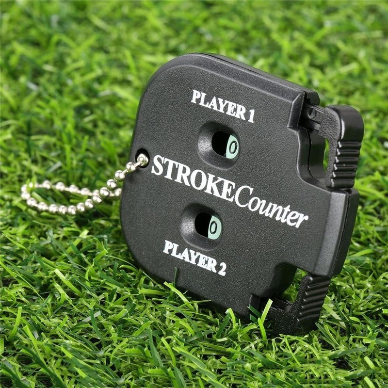 Pxiryanlow Black Golf Stroke Shot Putt Score Counter Golf Accessories,