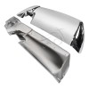 Unbranded Chrome Left Right Radiator Side Cover Panel Shroud For