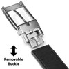 Corkor Men's Reversible Ratchet Belt, 35 mm Wide, Vegan, Cork