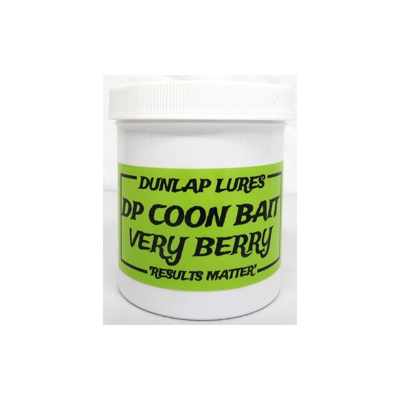 Very Berry DP Coon Bait Dunlap Lures Pint Jar