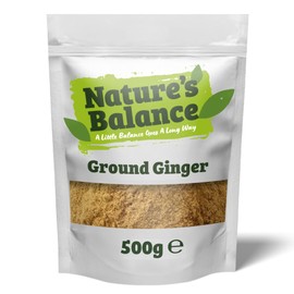 Nature’s Balance Ground Ginger Powder 500g Nigerian Ginger Root Bold Aroma