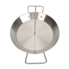 Vertical Skewer Screw Grill Pan Stainless Steel Removable Brazilian Vertical