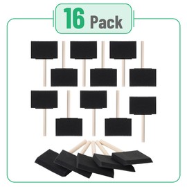 Bates- Foam Paint Brushes, 4-Inch, 16 Pack, Sponge Brushes, Sponge Paint Brush, Foam Brushes for Painting, Foam Brushes for Staining, Paint Sponges, Foam Brushes for Mod Podge Brushes