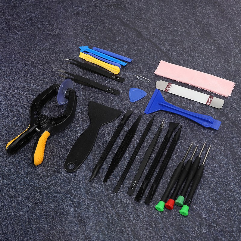 23Pcs/set Mobile Phone Disassembly Tool Screen Splitter Screwdriver Cruccross Pentagon