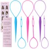 Schembo Topsy Tail Hair Tool Set - 6pcs Loop Styling