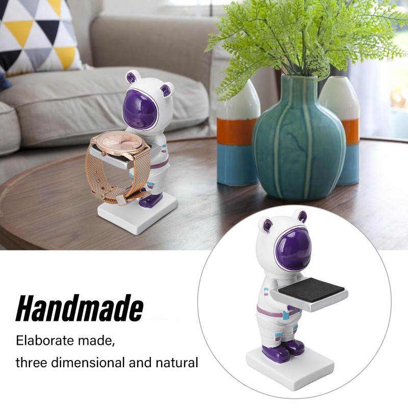 Resin Watch Stand Handmade Figurine Model Decorative Watch Display Stand