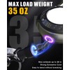 LIUGX LED Magnetic Retractable Keychain Flashlight 250 Lumens，USB-C Rechargeable, with