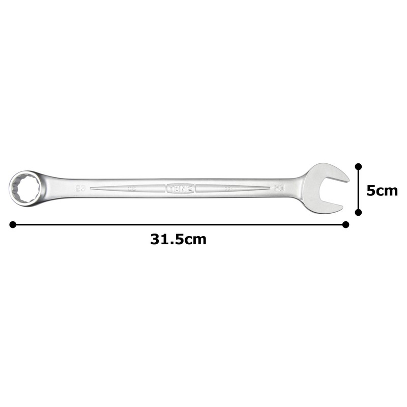TONE Combination Spanner CS-23 Double Sided Width 0.9 inches (23