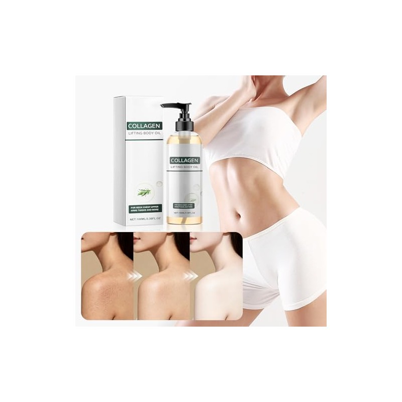 Aceite Corporal Elixir con Colágeno, Aceite Corporal Hidratante Reafirmante