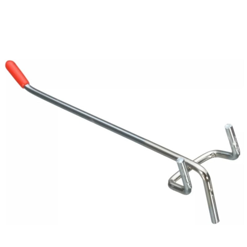 Daiilg 40Pcs Single Pegboard Hooks 150mm Board Slat Wall Retail