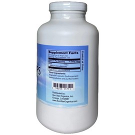 Sun Star Organics MSM Capsules - 400 Veggie Caps (2PACK) for Joint & Skin Health