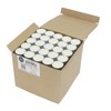 Stonebriar White Unscented Smokeless Long Burning Tea Light Candles with