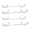 4PCs Rear Brake Caliper Return Springs BPF1755H Replacement for COOPER