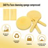 120 Pcs Facial Sponge Compressed, Luxiv Face Cleansing Sponge Estheticians