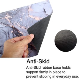 Alfombrilla de ratón, alfombrilla de ratón para juegos, base de goma antideslizante con diseños para ordenador portátil, ordenador y oficina, 9.5 x 8.9 x 0.1 pulgadas (mármol 2)