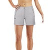 33,000ft Pantaloni corti da trekking, da donna, elasticizzati, leggeri, estivi,