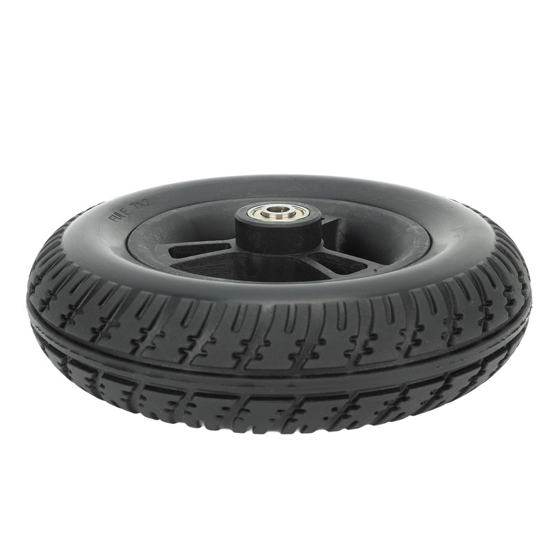 Wheelchair Wheel Replacement Non Slip Solid PU Strong Bearing Capacity