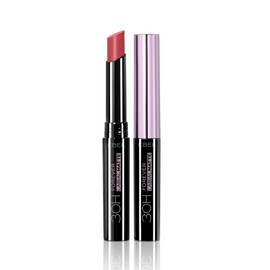 L'BEL - Forever Labial Mate en Barra Color Amber Nude 2g, De Larga Duración, con Colágeno, Labial de Color con Acabado Mate, Repara y Suaviza los Labios, Fija y Evita Transferencia