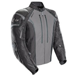 Joe Rocket 1651-5503 Atomic Men's 5.0 Textile Motorcycle Jacket (Grey, Medium)