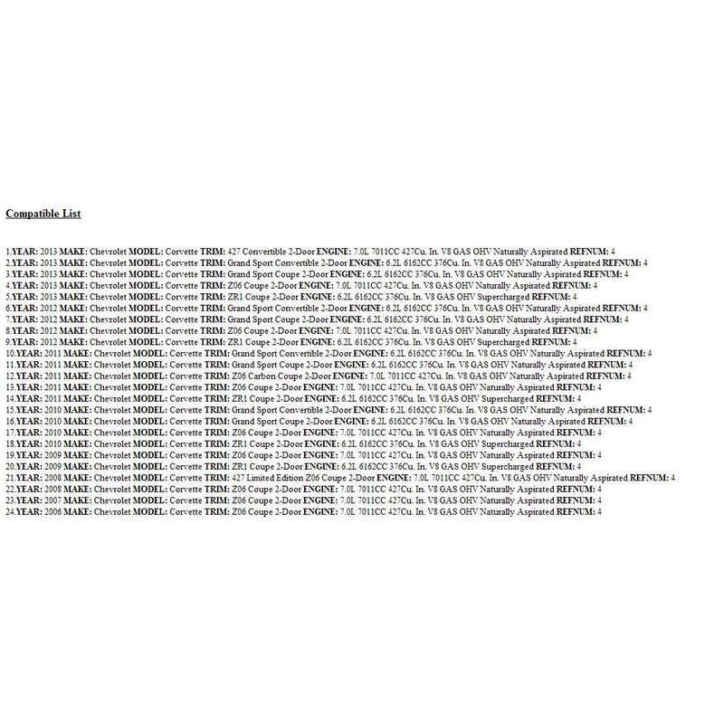 General Motors, LINER, 15874589