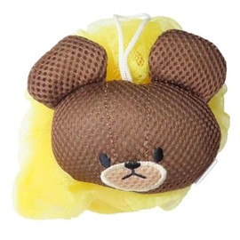 Marushin 4335027100 Foam Sponge, Bear's School, Bear's School, Bear's School, Bath, Character
