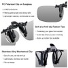 2 Pcs Outdoor Sunglasses Clip On Polarized Sun Glasses Driving