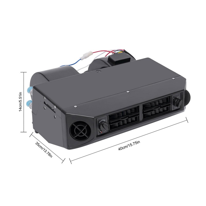 MUSESPANI 12V Universal Car Under Dash, Heat & Cool 3