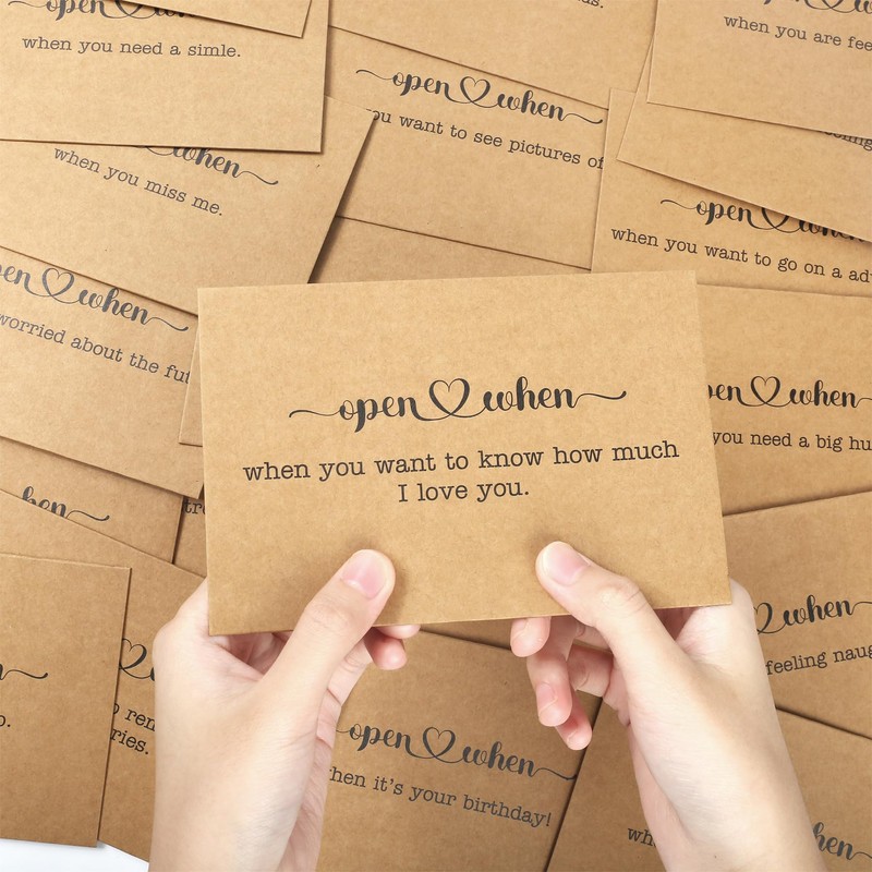TrinhGuo 20 PCS Open When Envelopes Open When Envelopes for