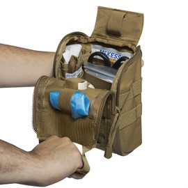 Rothco Fast Action MOLLE Medical Pouch (Coyote Brown)