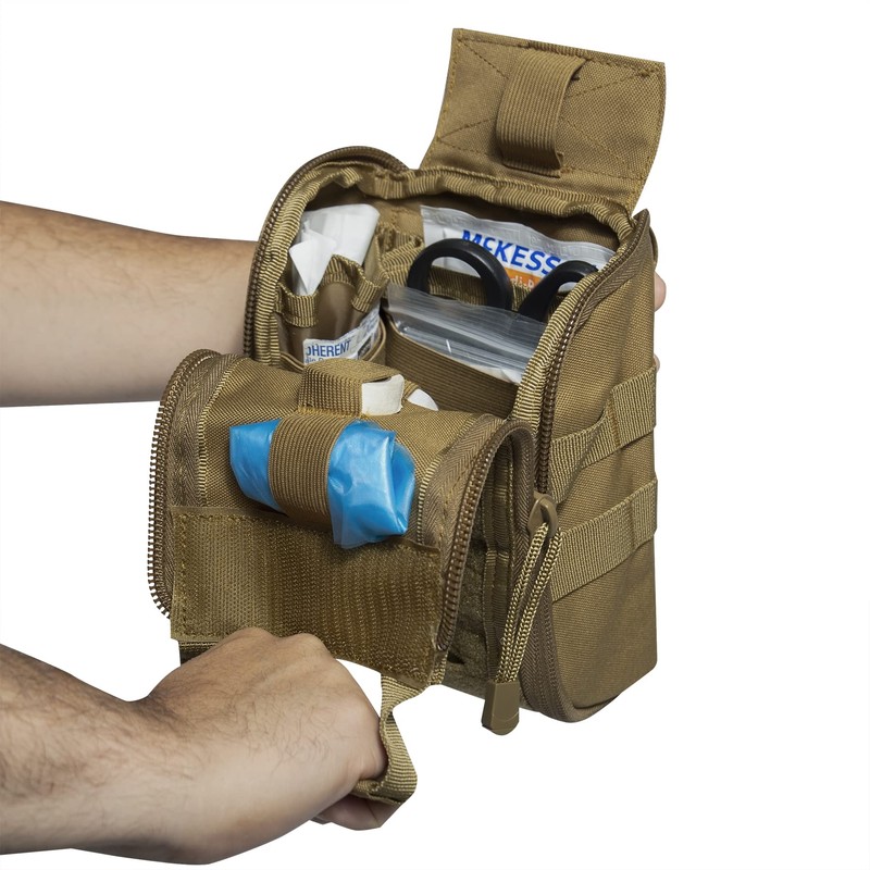 Rothco Fast Action MOLLE Medical Pouch (Coyote Brown)