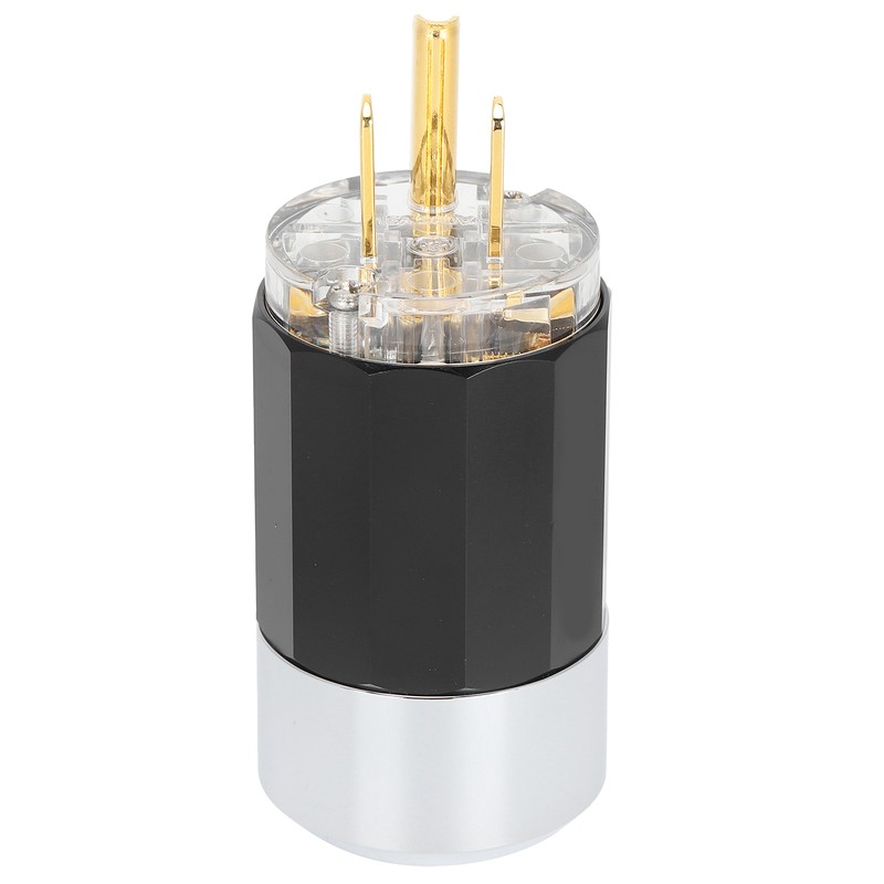 Monosaudio Pure Copper 24K Gold Plated Power Plug HIFI Audio