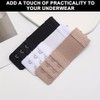 Vayfoni 6-Pack Women's Bra Extender Set - Soft & Comfortable