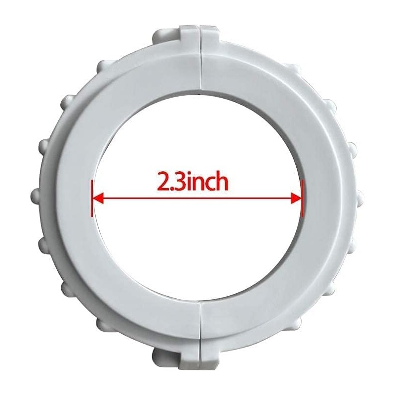 UCEDER 1pcs Spa Hot Tub Heater Split Nut Unions with