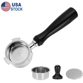 For De'Longhi 51mm Bottomless Espresso Portafilter For De'Longhi EC680, EC685, EC785, EC885