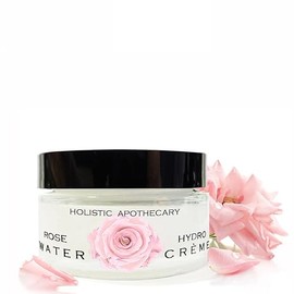 Rose Water Hydro Face Cream Provides Ultimate Hydration with Squlane & jojoba for Dry, Sensitive Skin & Mature Skin Types. Non Greasy Moisturize, Vitamin Rich Hydrating Face Cream Light Weight