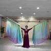 2pcs Worship Flags for Dance Church Praise - Semicircle Angel