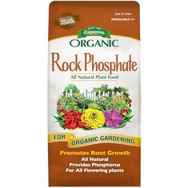 Espoma Rock Phosphate – 7.25 lb Organic Plant Fertilizer for Outdoor Flower Or Vegetable Gardens – Promotes Blooming & Root Growth – for Use On All Plants