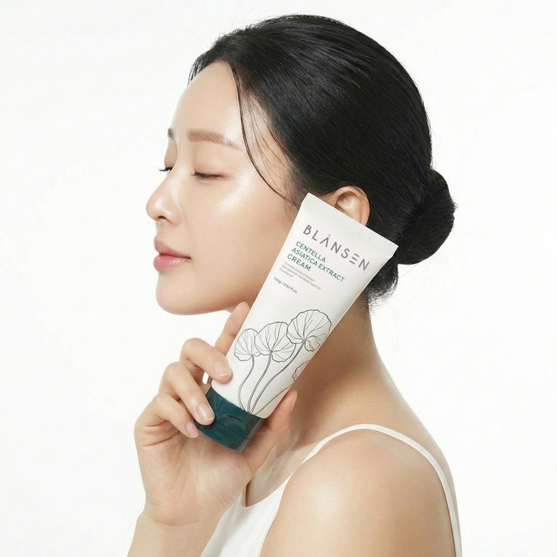 Blansen Cica Cream Trouble soothing Dipanthenol Cream Skin barrier regeneration