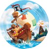 Treasure Island Pirate Paper Plates, 8 ct