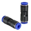 PATIKIL 3/16 Inches Push to Connect Fittings, 2Pcs Plastic Air