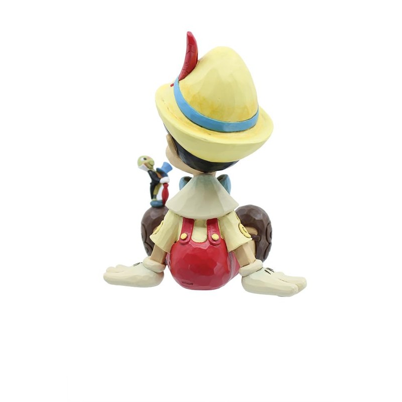 Enesco Jim Shore Pinocchio And Jiminy Sitting Figurine
