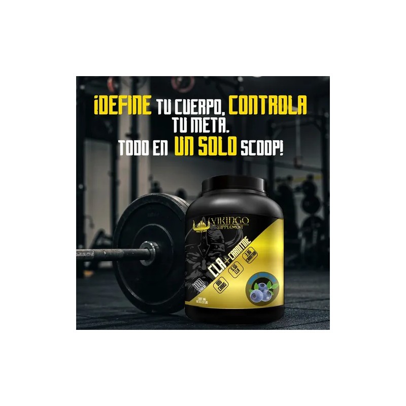 Cla Carnitina 1kg Vikingo Suplements 100 Servs