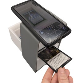 ScanBox für MtG | TCG Karten - kompatibel mit ManaBox und anderen Scanner-Apps; Schnelles Scannen und Preisauskunft von Magic und TCG Karten (Mit und ohne Kartenhülle)