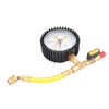 1/4 SAE Manometer Air Conditioning Cooling Pressure Tester 80mm Pressure