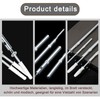 4 x Floating Shelf Brackets, Invisible Wall Shelf Brackets, Diameter