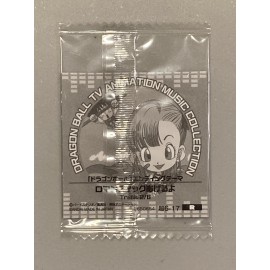 Bulma - 6-17 R - Dragon Ball Wafer Sticker Japanese