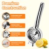 Stainless Steel Lemon Squeezer | Heavy Duty Handheld Juicer with