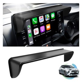 ruiya 2020 Toyota Yaris Cloth Navigation Visor, Navigation Shade, Sun Protection, Sun Reflection, Easy Installation, High Quality ABS Material, Custom Parts