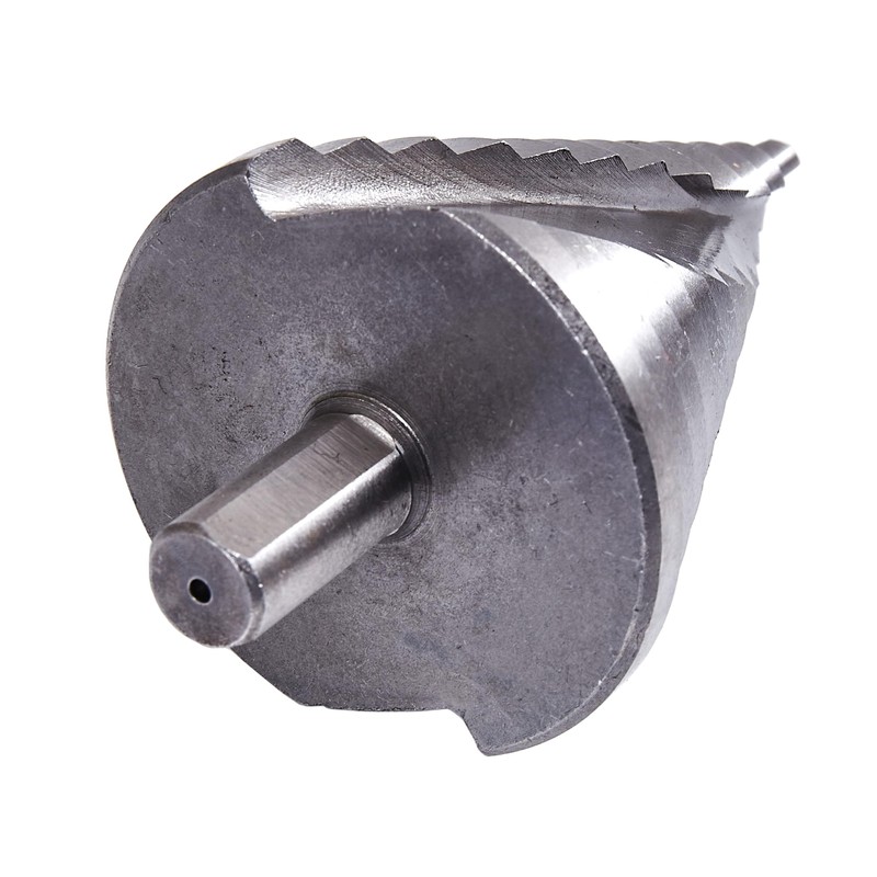 HSS Spiral Step Cone Drill Bit, 6-60mm, Metal and Wood